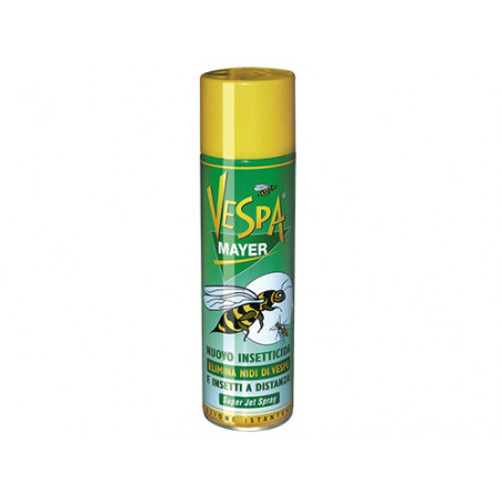 Spray insetticida vespe e calabroni 500 ml – getto potente – Mayer