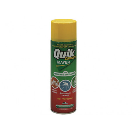 Spray insetticida QuikMayer 500 ml – veloce knockdown – Mayer