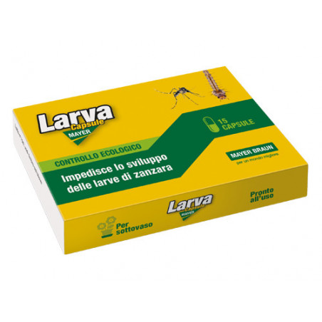 Insetticida antilarvale Mayer 15 pz – bustine monodose – trattamento acque stagnanti