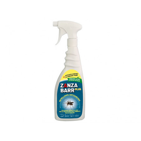 Repellente antizanzare spray Zanzabar 750 ml – protezione rapida fino a 4 ore – Zanzabar