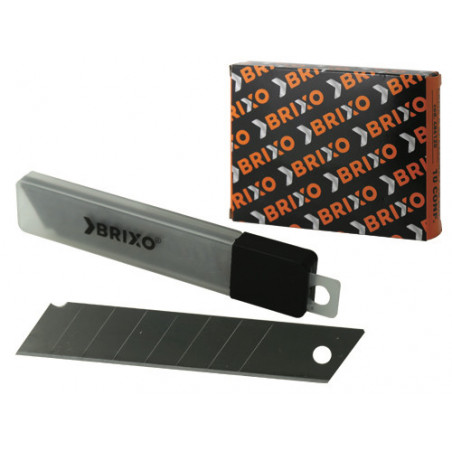 Lama per cutter da 25 mm – Spezzabile, confezione da 10 – Brixo