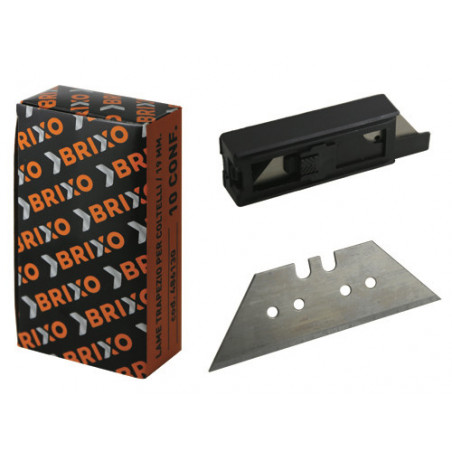 Lame 19 mm per cutter professionale – 10 pz – Brixo