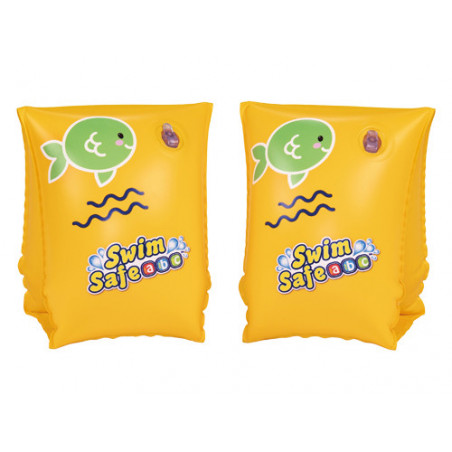 Braccioli gonfiabili Bestway Swim Safe 25×15 cm – Doppia camera – 3–6 anni