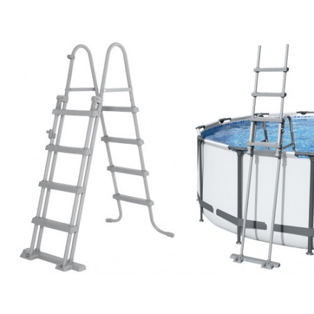 Scaletta sicurezza piscine Bestway 117 cm – 2 gradini antiscivolo – Bestway