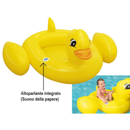 Gonfiabile papera speaker Bestway 140×98 cm – Bluetooth · Party piscina