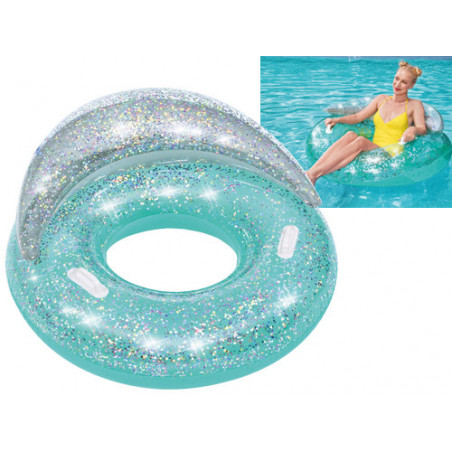Ciambella Dream Glitter Bestway 152 cm – Ride-on scintillante adulti/kids