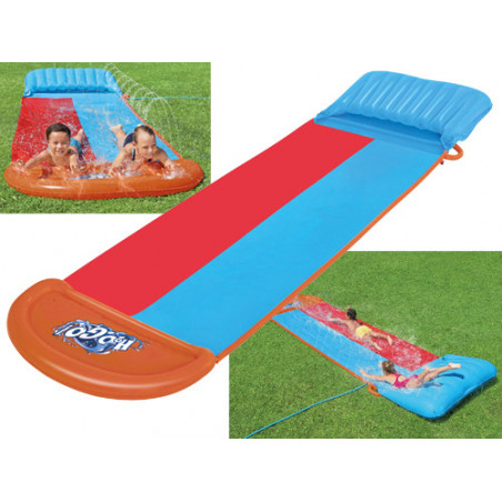 Scivolo doppio Tsunami H2OGO Bestway 4,88 m – Splash Ramp