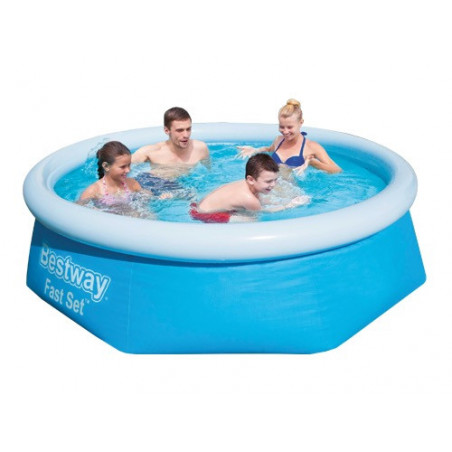 Piscina tonda Bestway 305×76 cm – Family Pool rotonda gonfiabile resistente