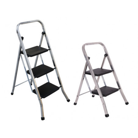 Sgabello alluminio Step Up Light 3 gradini – Portata 150 kg