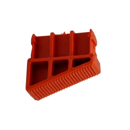 Piedini anteriori nylon Step Up profilo 40×20 mm – Antiscivolo scala