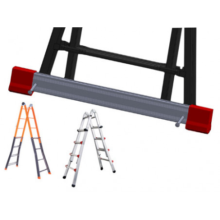 Barre stabilizzanti Brixo Step Up 6+6 – Accessori scala in acciaio