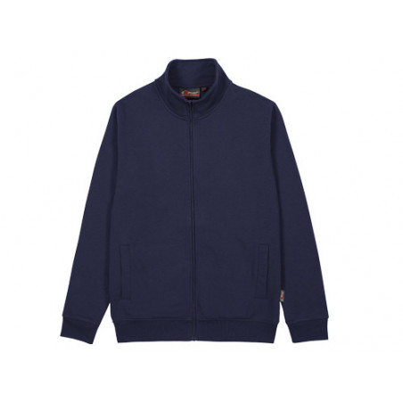 Felpa U-Power Anuta DB taglia XXL – cotone elasticizzato full zip blu Deep Blue – U-Power