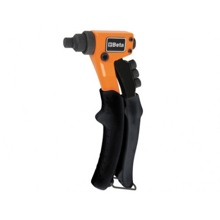 Rivettatrice ultra compatta per rivetti alluminio/acciaio Ø2,4-4 mm con 4 testine intercambiabili – Beta