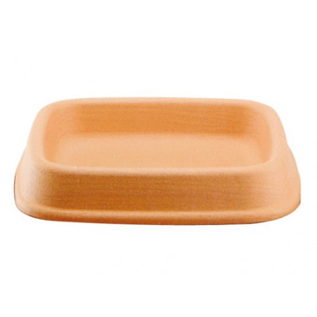 Sottovaso quadrato 31×31 in resina Impruneta per vaso da esterno – Telcom