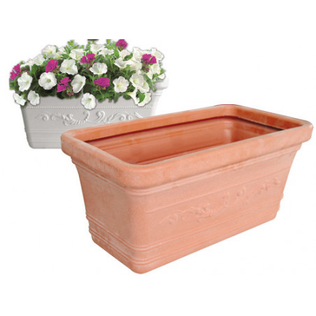 Cassetta rettangolare 100×44×44 in resina Prestige bianca da esterno – Nuova Plastica Adriatica
