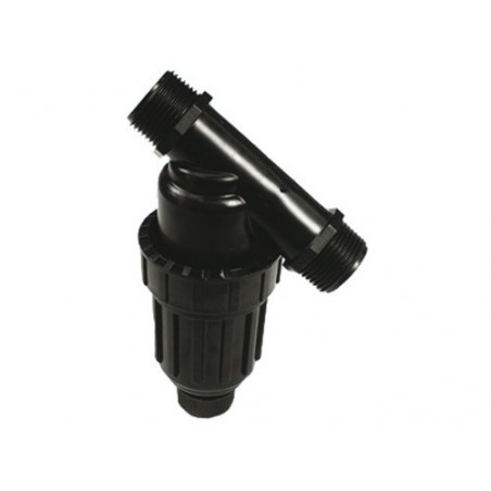 Filtro in linea 1"x1" con rete inox per irrigazione e acqua potabile – Irritec