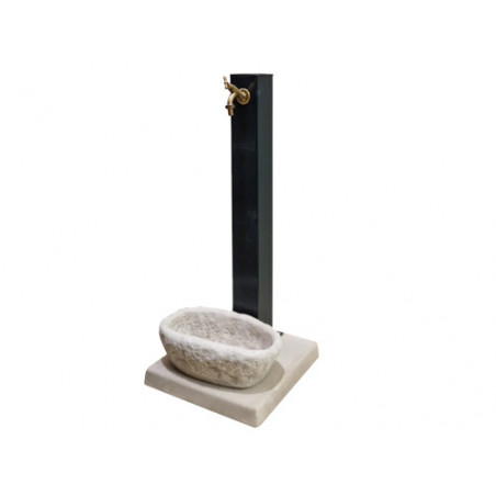 Fontana centrale Decogarden Trevi 22 kg – pietra ricostruita