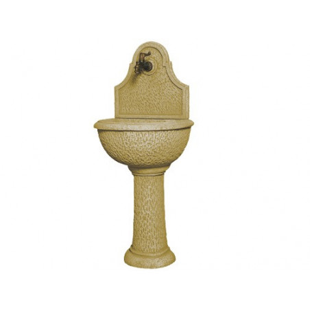 Fontana a parete Decogarden Provenza 50×39×120 cm 56 kg – pietra ricostruita