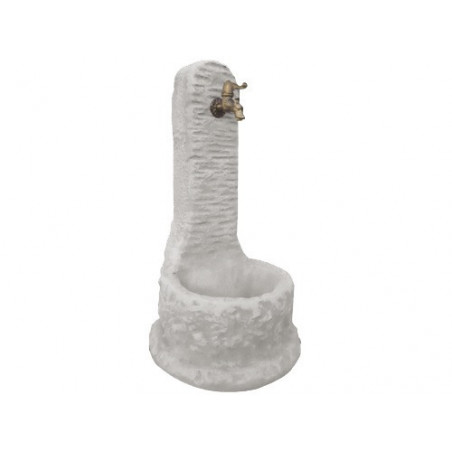 Fontana centrale Decogarden Sasso 56×56×92 cm 61 kg – pietra ricostruita