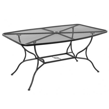Tavolo Mango acciaio 151×97×H 75 cm – outdoor design