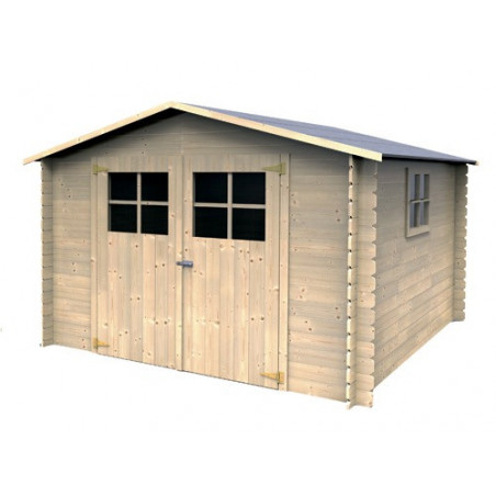 ELIMINARE H8Pavimento Monte Bianco per casetta giardino 269×269 cm in abete nordico – outdoor