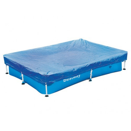 Telo superiore piscina sospesa 396×185 cm blu – accessorio piscina