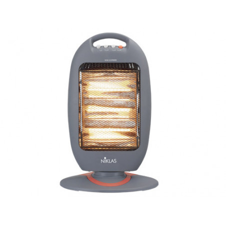 Stufa alogena Niklas Baby 1200 W oscillante – interno