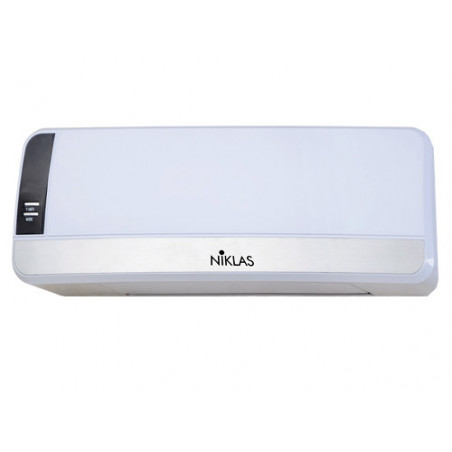 Termosplit PTC per parete – Elegant White 2000 W telecomando e alette orientabili – riscaldamento d’ambiente – Niklas
