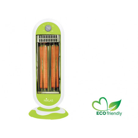 Stufa a carbonio 900 W – Sideral Baby oscillante compatta per interni – Niklas