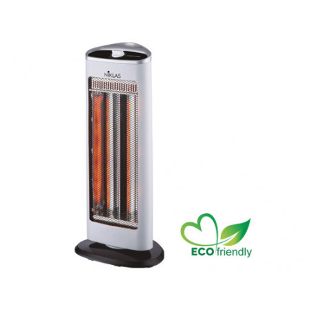 Stufa a carbonio oscillante 1000 W – Astral con selettore 2 potenze – Niklas