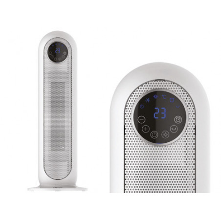 Termoventilatore PTC da appoggio 2000 W – Digital Sky display digitale – Niklas