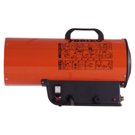 Generatore aria calda gas 17 kW – Brixo Fan 17M portatile – Brixo