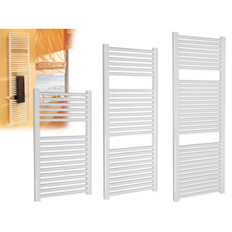 Termoarredo 26 elementi 50×120 cm da bagno – struttura in acciaio – Brixo