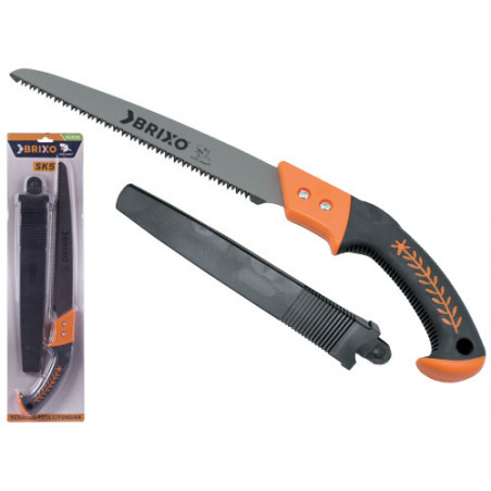 Segaccio pota 30 cm con fondina – Brixo lama SK5 per rami medi – custodia rigida