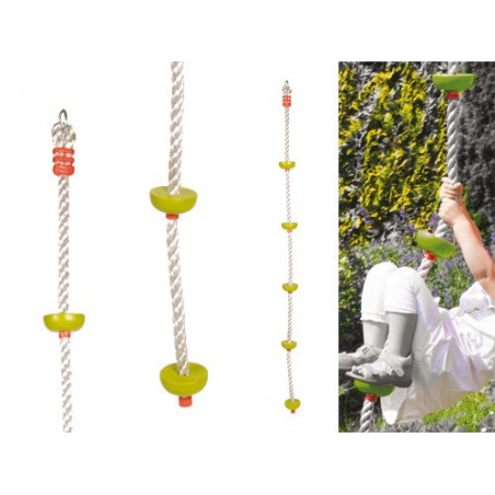 Corda arrampicata Hero Ø 2,6 cm – 210 cm – Brixo gioco da giardino
