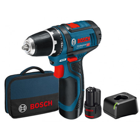 Trapano-avvitatore Bosch GSR 12 V-15 – compatto 30 Nm per spazi stretti – Bosch Professional
