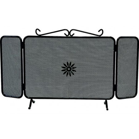 Parascintille Ferro Battuto con Ante Art.687/A cm. 90X50H