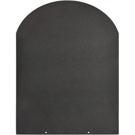 Pedana Salvapavimento in Acciaio 90×80 cm – per Stufe a Legna e Pellet