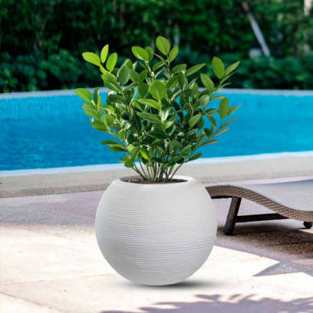 Vaso Botticelli Bianco diam.40×33 cm da Interno ed Esterno