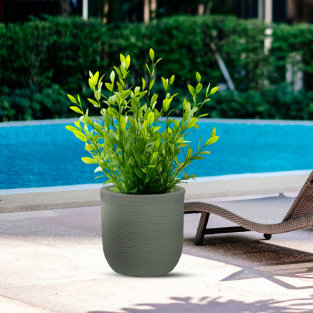 Vaso Raffaello Verde diam.35×34 cm per Interno ed Esterno