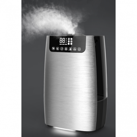 Umidificatore Ruby Aroma 5.0 Plus 400 ml/h – HEPA + carbone, serbatoio 5 L, controllo digitale – ideale per 100 m3