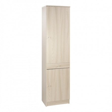 Colonna 2 Ante e 1 Cassetto 46L x 34P x h183 – Finitura Olmo Chiaro – Sarmog