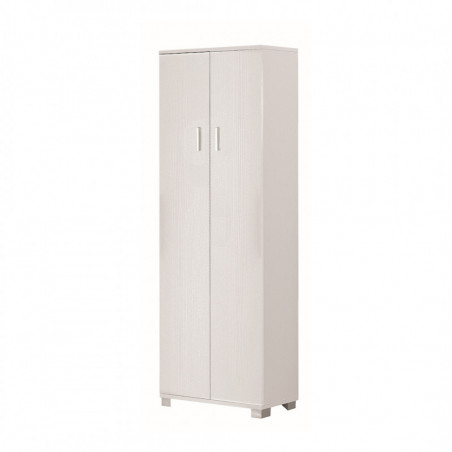 Armadio 2 Ante 62L x 34P x h178 – Finitura Bianco Fiammato – Sarmog