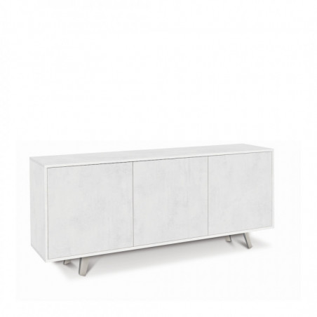 Mobile 3 Ante 177L x 41P x h74 – Finitura Bianco Opaco – Sarmog