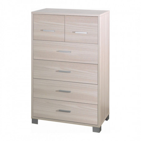 Mobile 4 + 2 Cassetti 70L x 41P x h112 – Finitura Olmo Chiaro – Sarmog