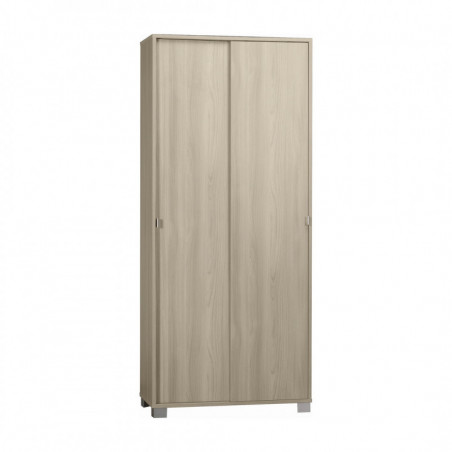 Mobile 2 Ante Scorrevoli 82L x 42P x h190 – Finitura Olmo Chiaro – Sarmog