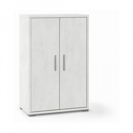 Mobile 2 Ante 71L x 41P x h110 – Finitura Bianco Opaco – Sarmog