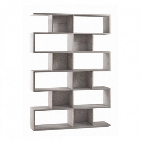 Libreria Modulare 150L x 38P x h215 – Finitura Cemento – Sarmog