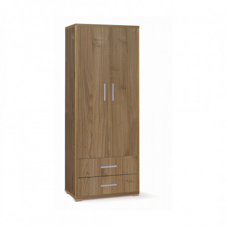 Mobile 2 Ante 2 Cassetti 71L x 41P x h182 – Finitura Legno Noce – Sarmog