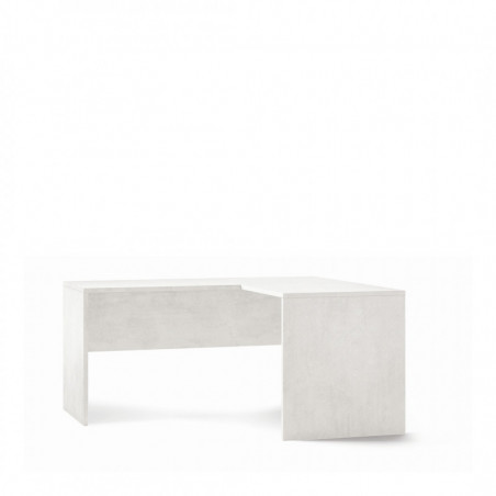 Scrivania Angolare Destra 160L x 150P x h76 – Bianco Opaco – Sarmog